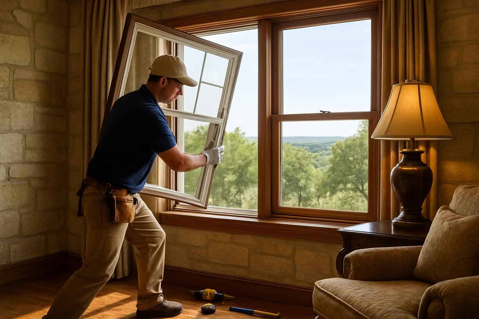 Custom Window Installation Contractor In Blanco TX Retrofit Window Installation Service in Blanco TX