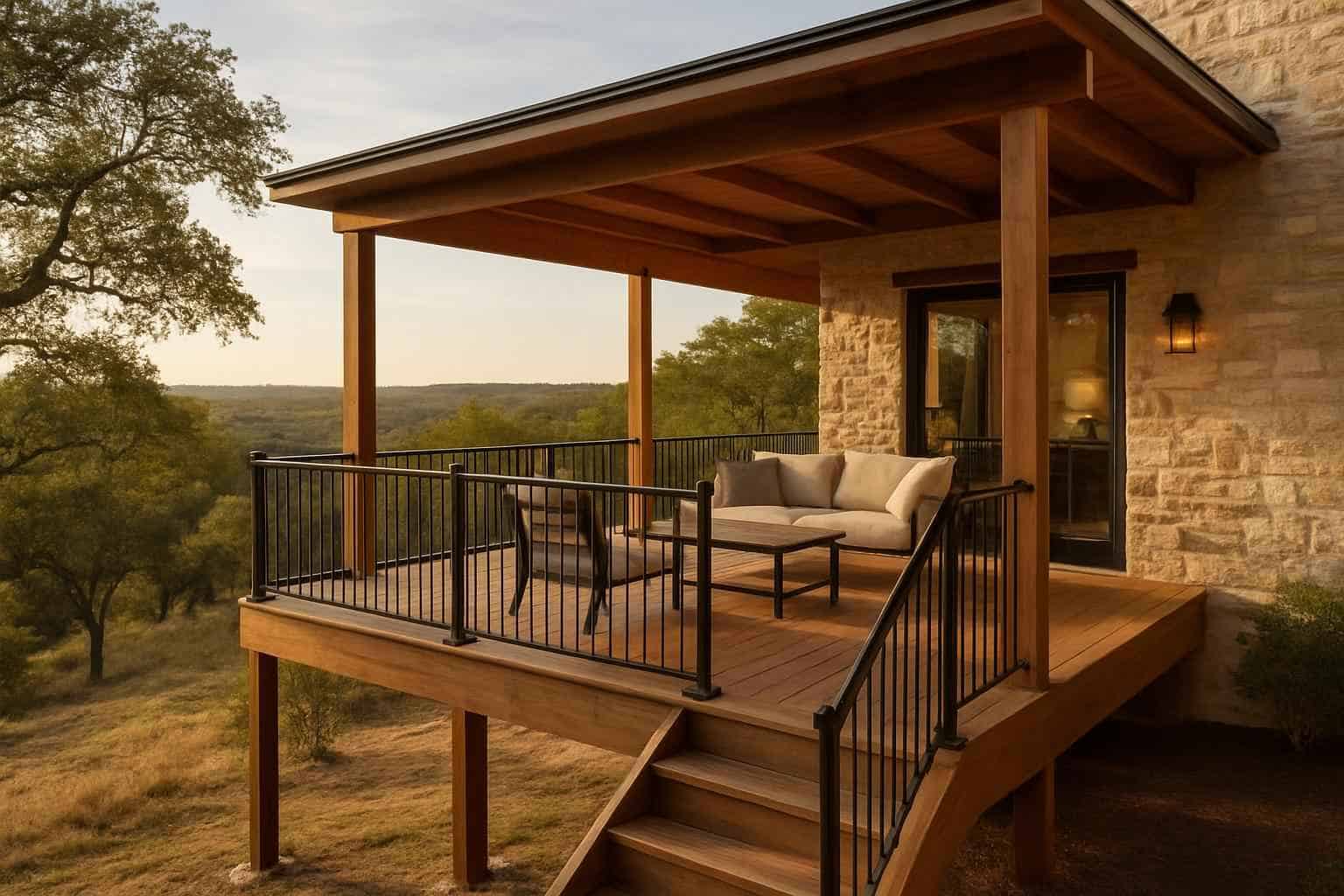 Deck Construction Contractor In Blanco TX Second Story Deck Builder in Blanco TX