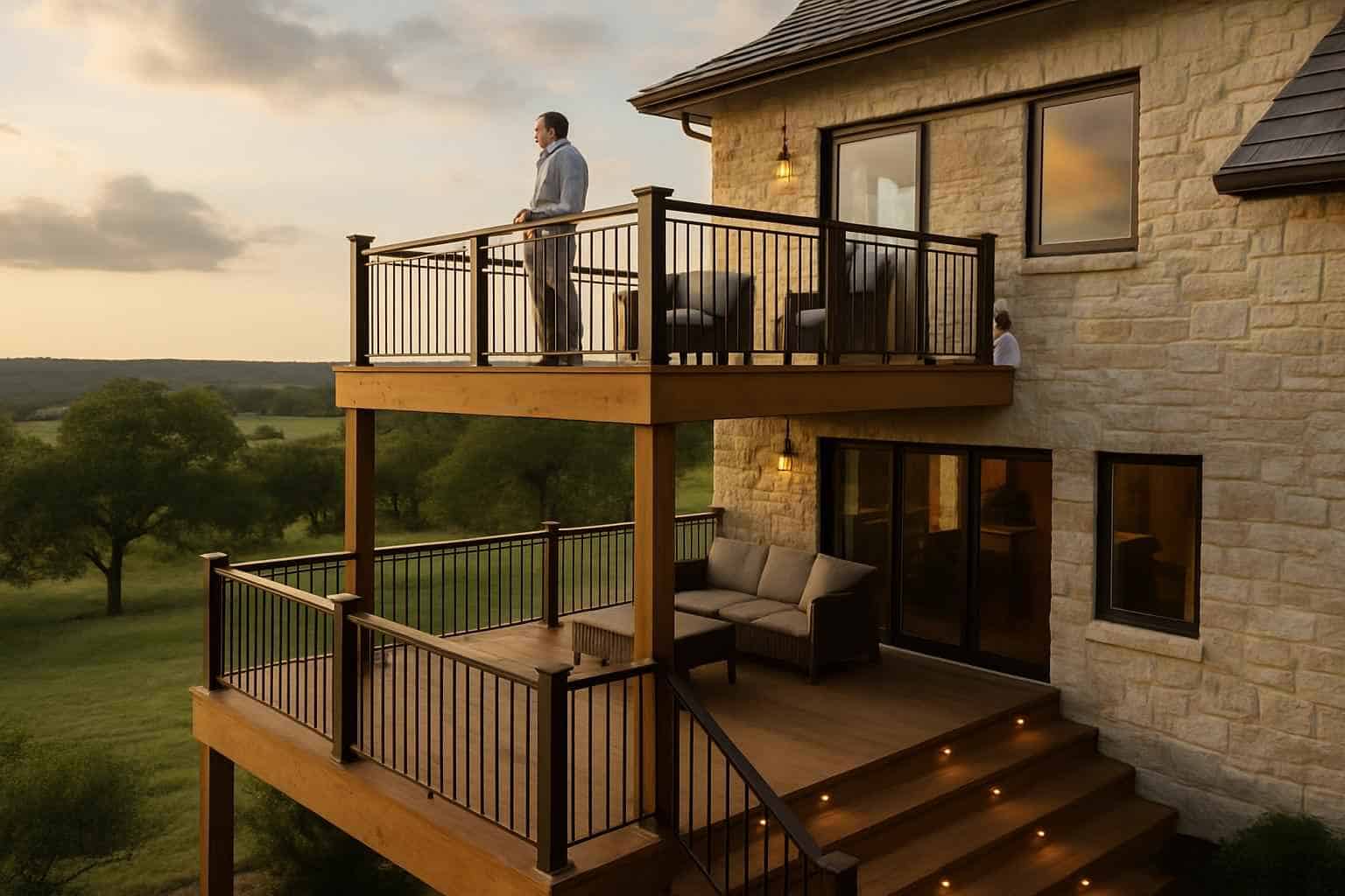 Second Story Deck Builder in Sisterdale TX