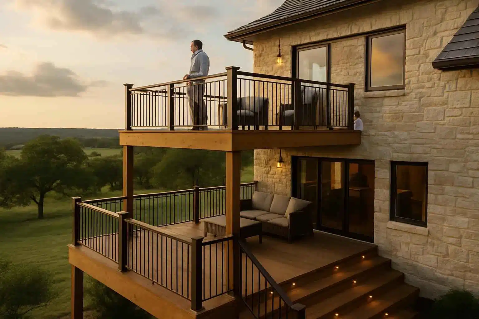 Second Story Deck Builder in Sisterdale TX