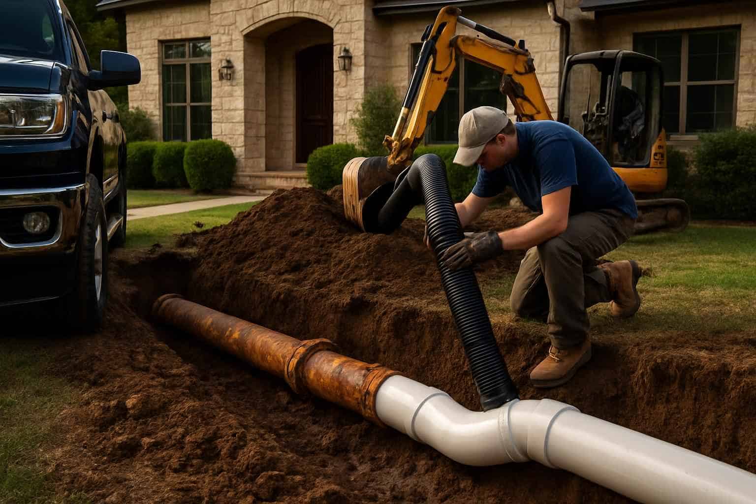 Sewer Line Repair Company in Ingram TX