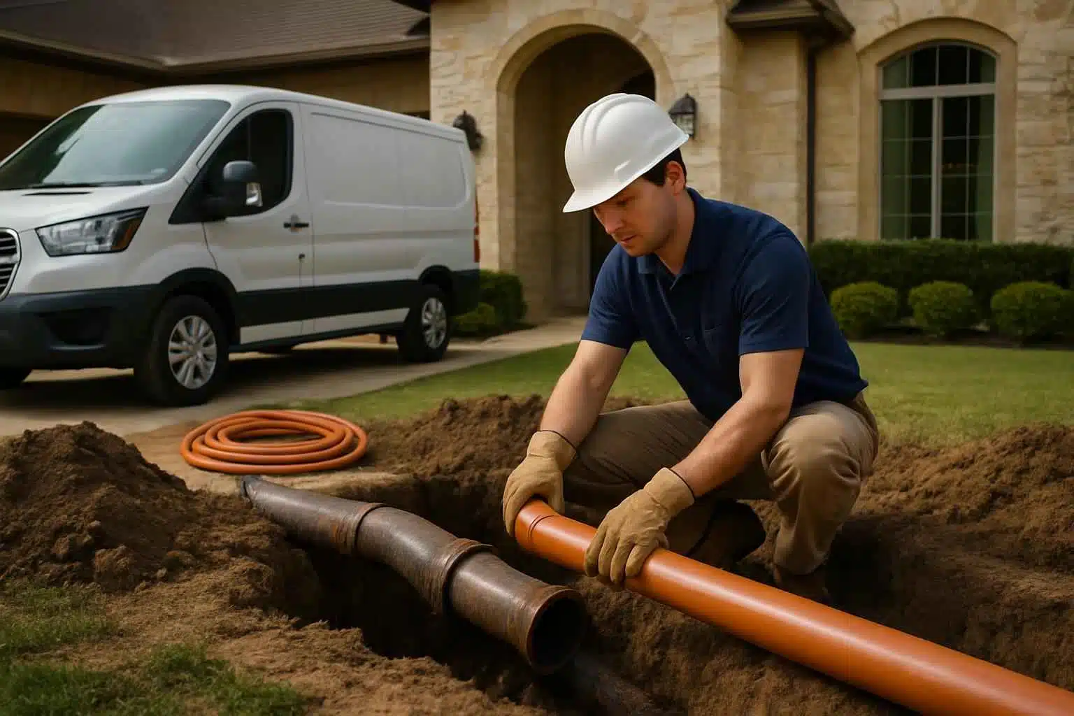 Plumbing Contractor In Sisterdale TX Sewer Line Repair Company in Sisterdale TX