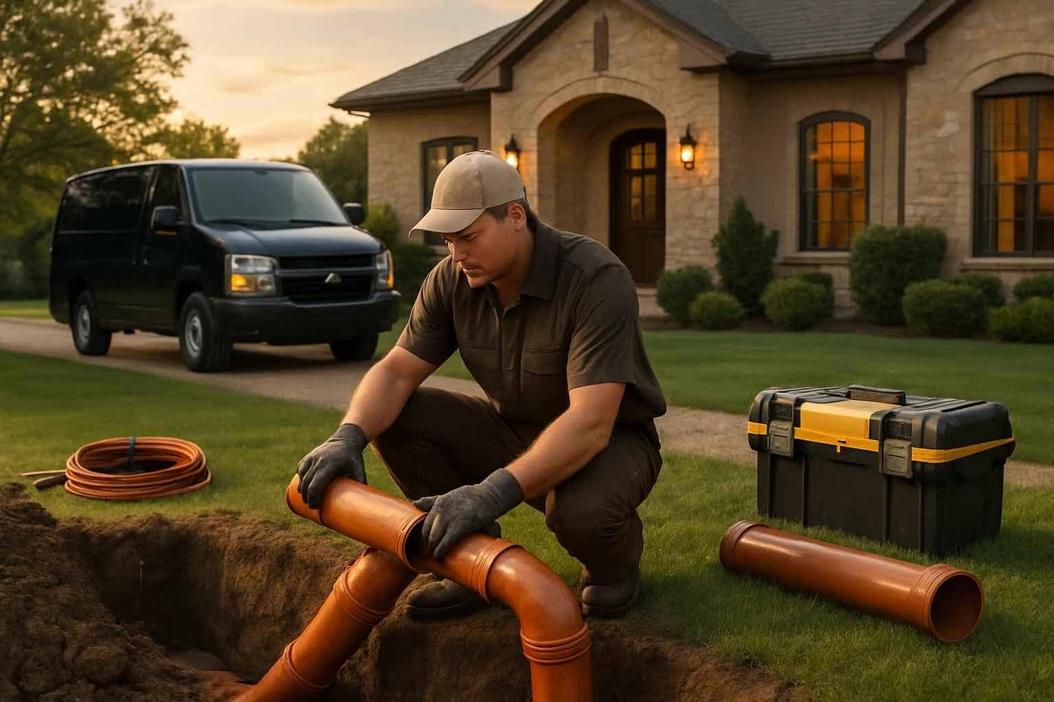 Sewer Line Repair Company in Waring TX