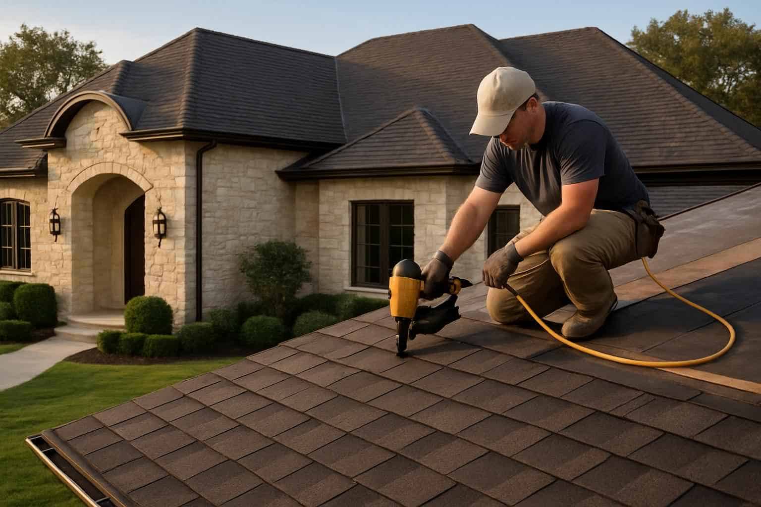 Shingle Roofing Contractor in Ingram TX