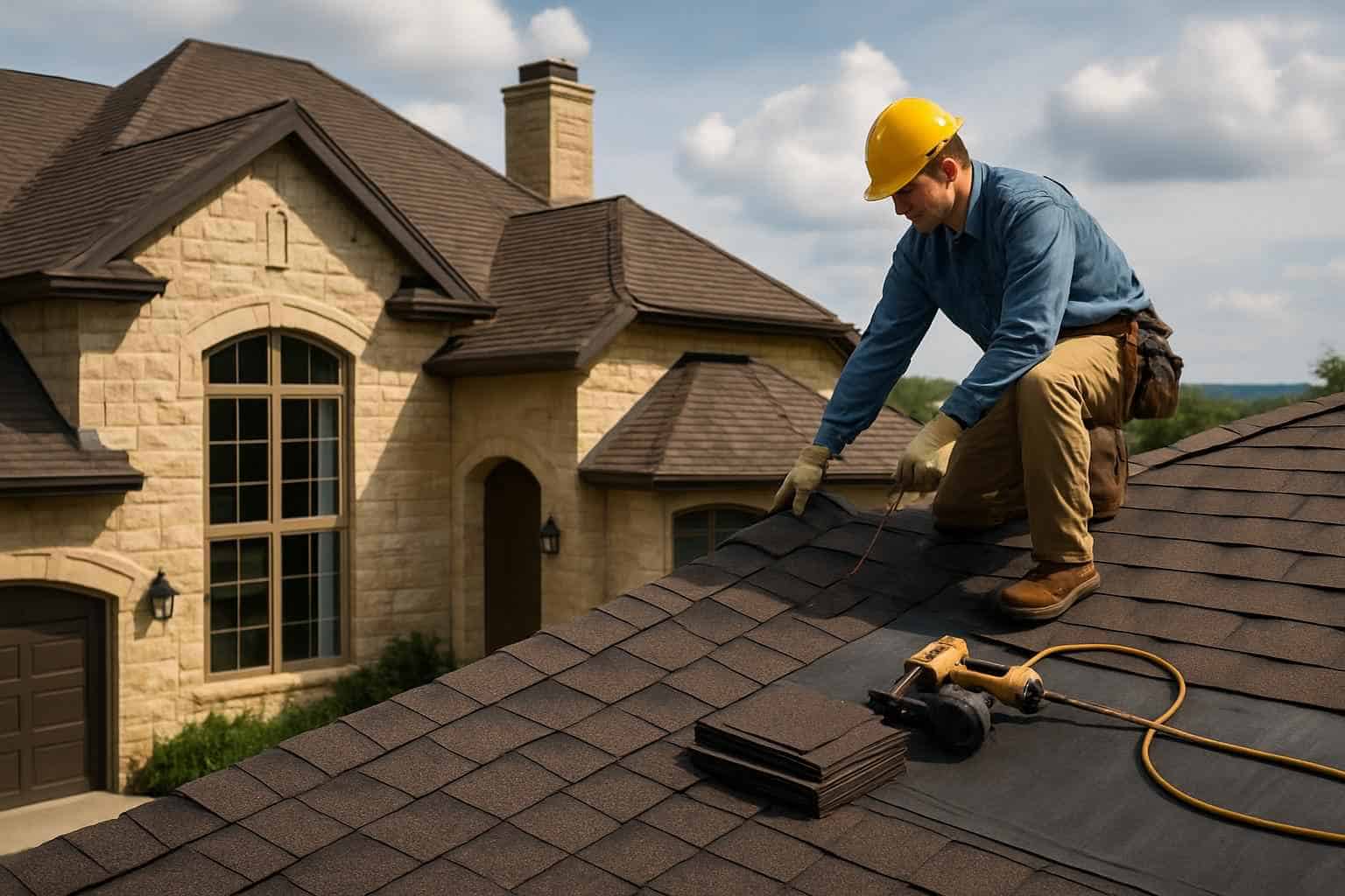 Shingle Roofing Contractor in Johnson City TX