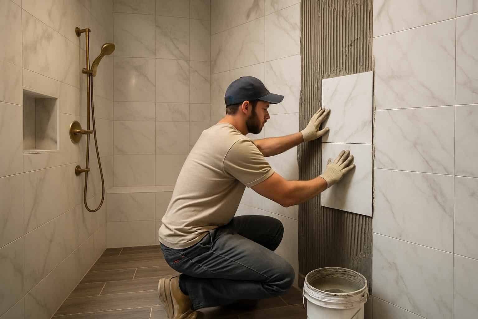 Shower Tile Installation Service in Camp Verde TX