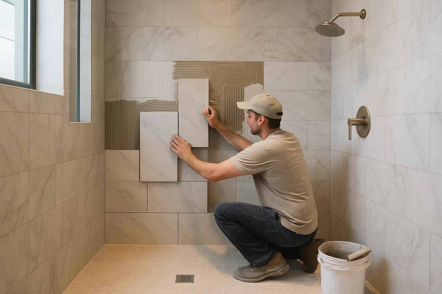 Shower Tile Installation Service in Johnson City TX