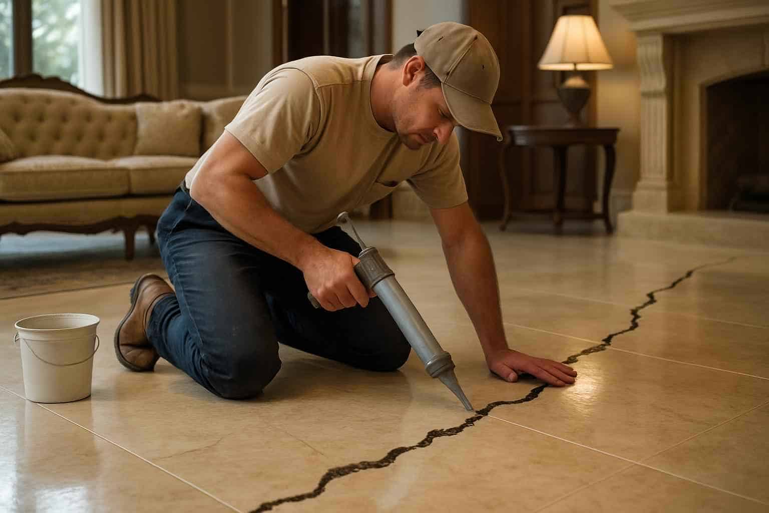 Slab Crack Repair Service in Ingram TX