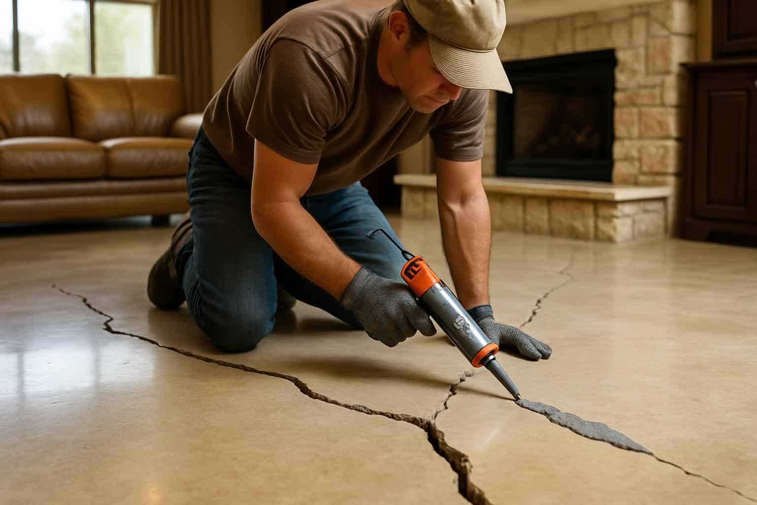 Slab Crack Repair Service in Johnson City TX