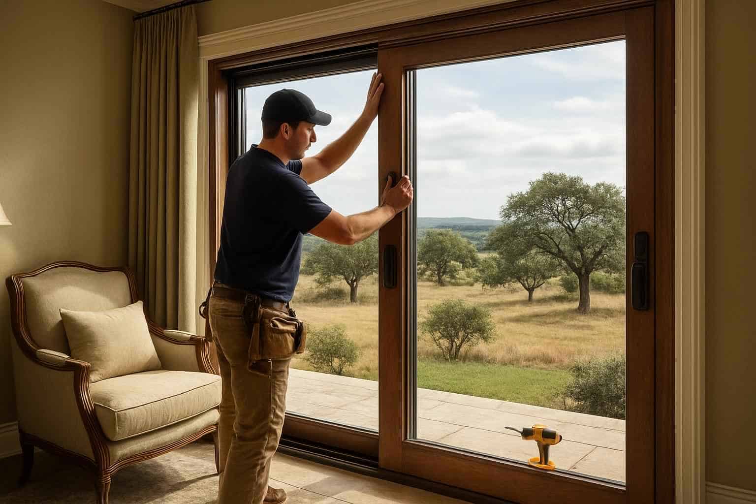 Sliding Door Installation Service in Waring TX