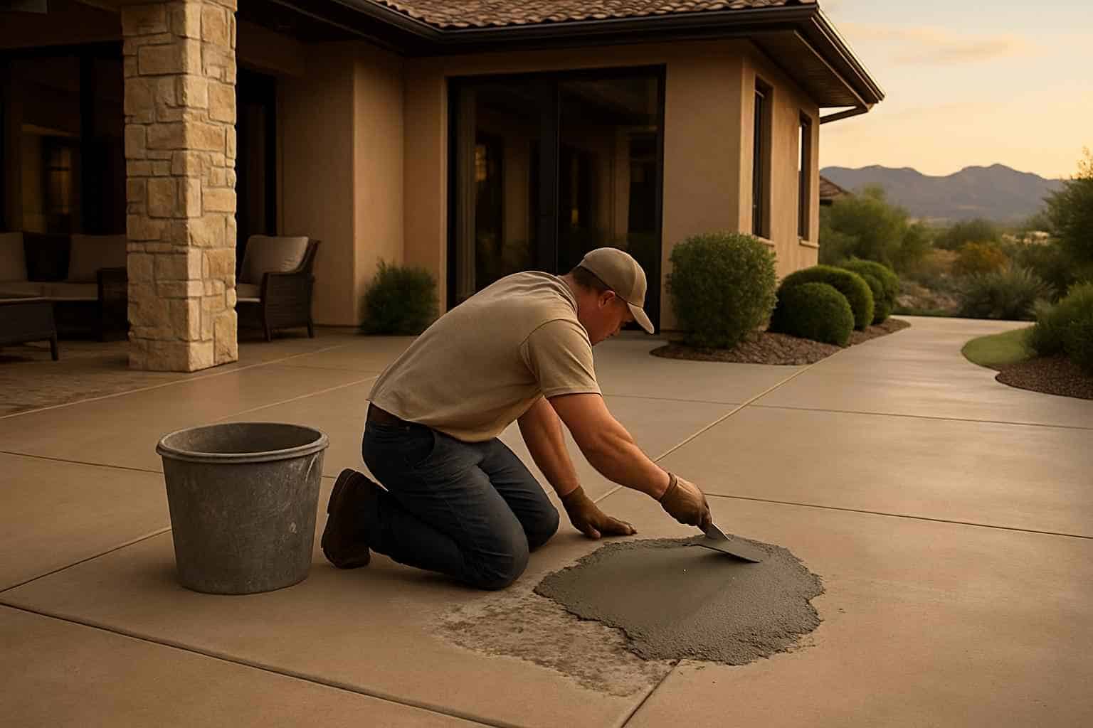 Concrete Repair Contractor In Camp Verde TX Spalling Concrete Repair Service in Camp Verde TX