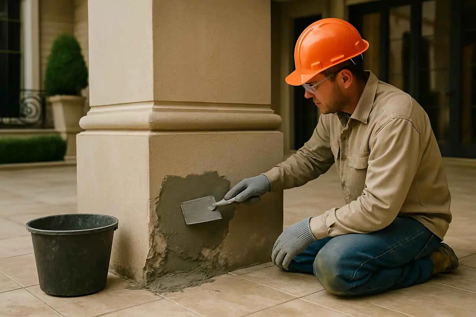 Spalling Concrete Repair Service in Center Point TX