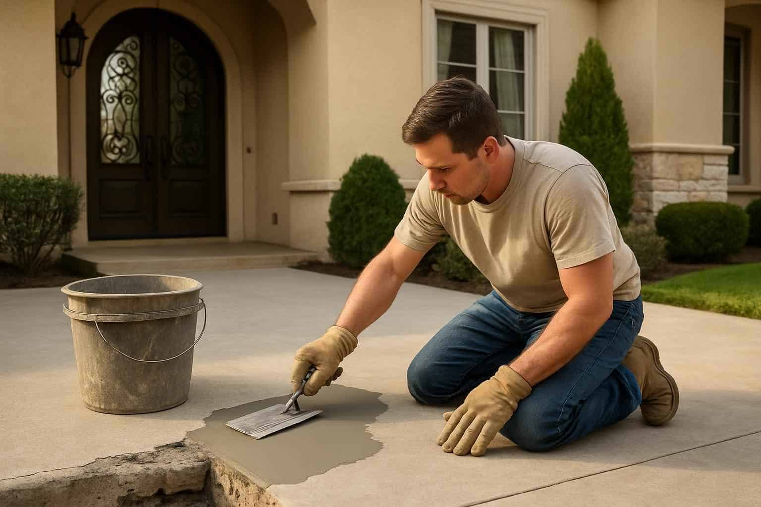 Spalling Concrete Repair Service in Johnson City TX