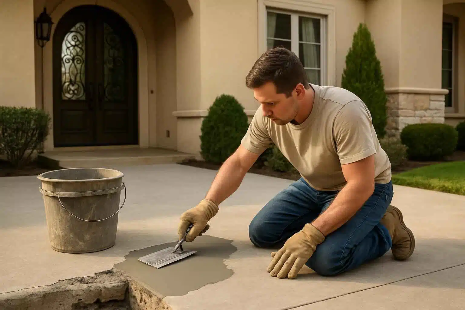 Concrete Repair Contractor In Johnson City TX Spalling Concrete Repair Service in Johnson City TX