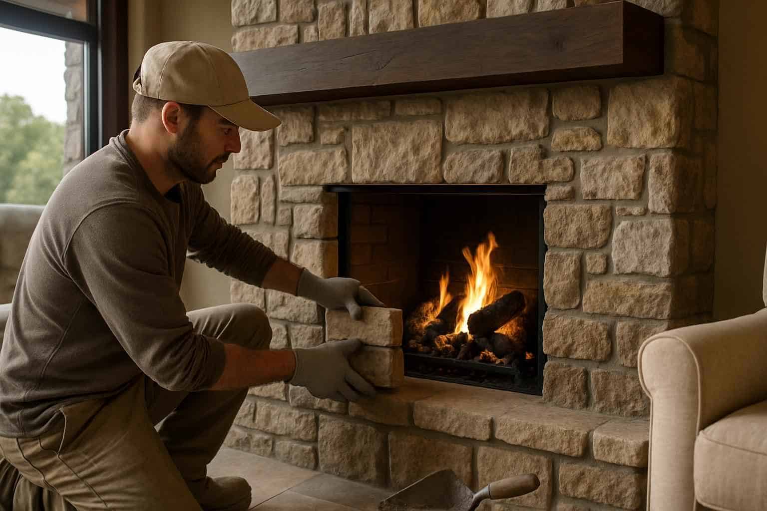 Stone Contractor In Camp Verde TX Stone Fireplace Surround Installer in Camp Verde TX
