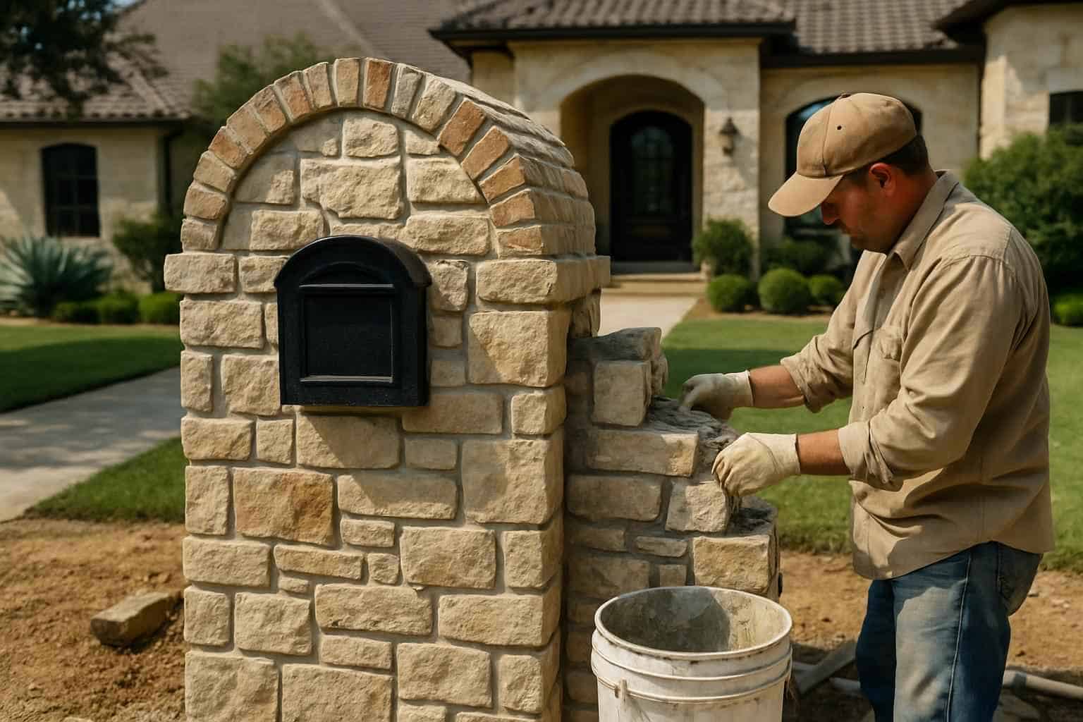 Masonry Contractor In Camp Verde TX Stone Mailbox Masonry Service in Camp Verde TX