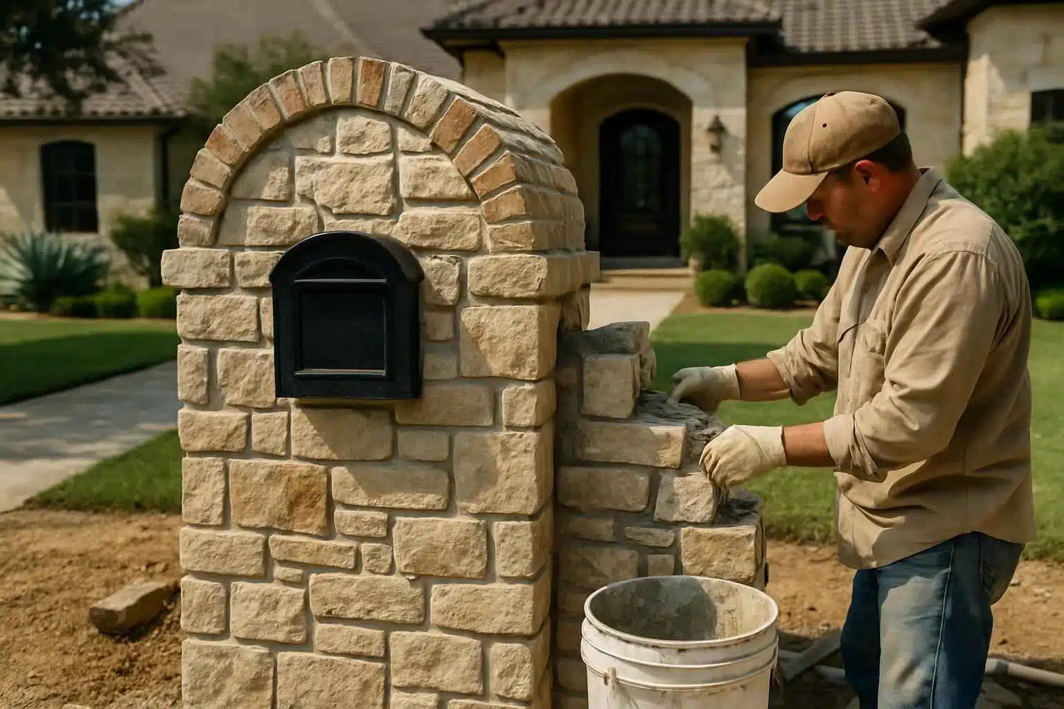 Masonry Contractor In Camp Verde TX Stone Mailbox Masonry Service in Camp Verde TX