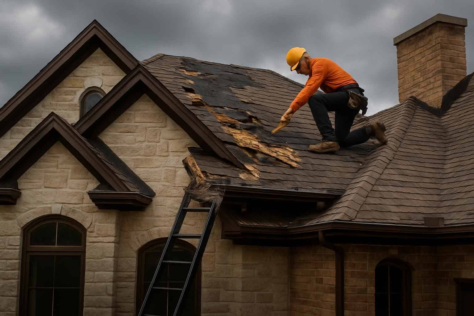 Storm Damage Roof Repair Company in Center Point TX