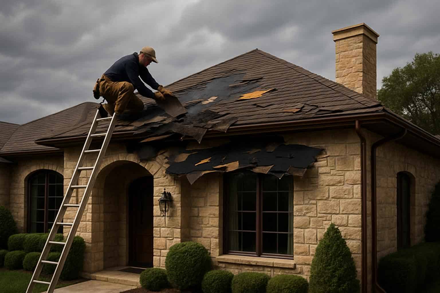 Storm Damage Roof Repair Company in Johnson City TX