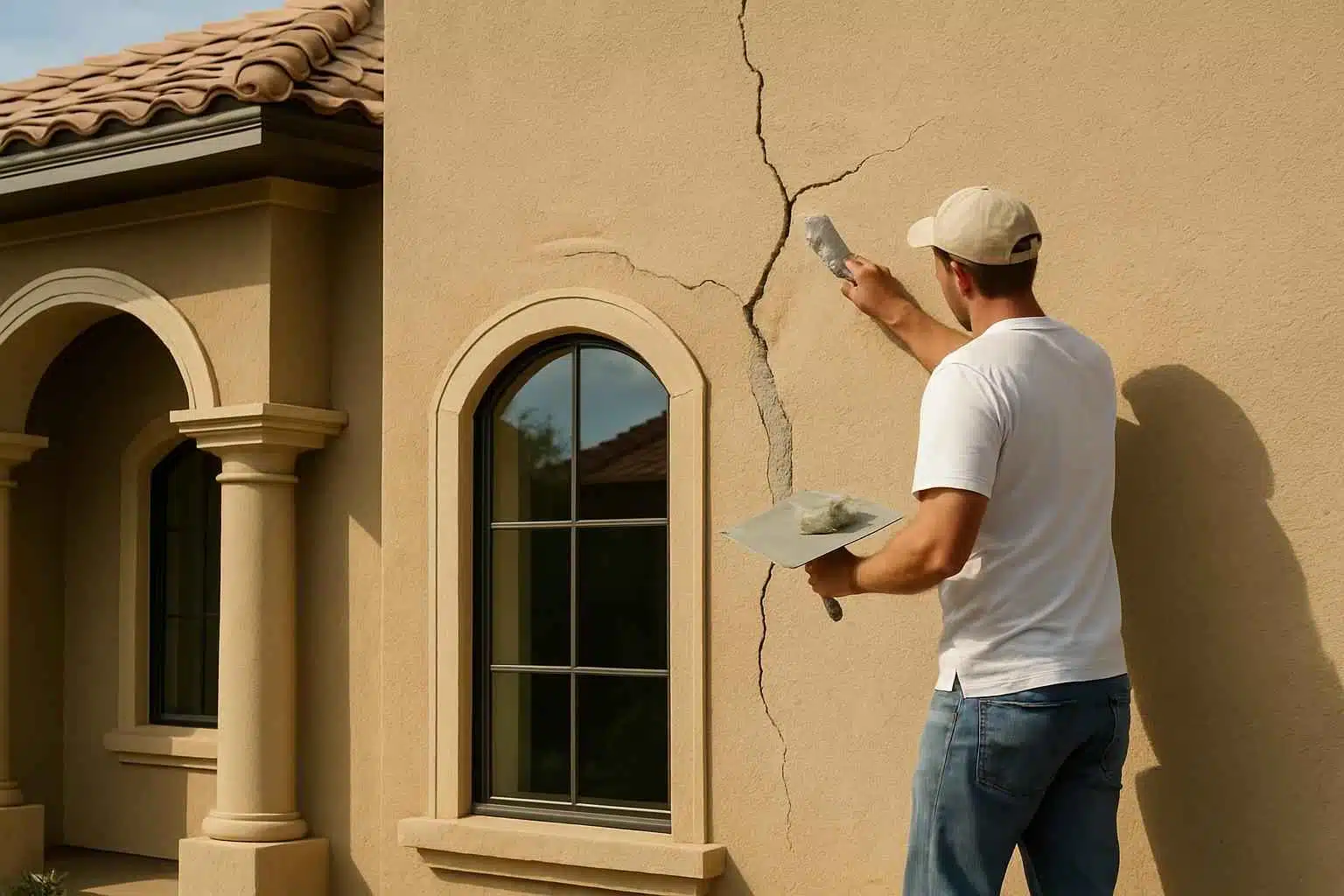 Stucco Repair Contractor In Camp Verde TX Stucco Crack Repair Service in Camp Verde TX