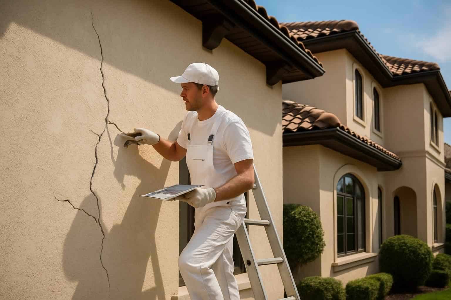 Stucco Crack Repair Service in Ingram TX