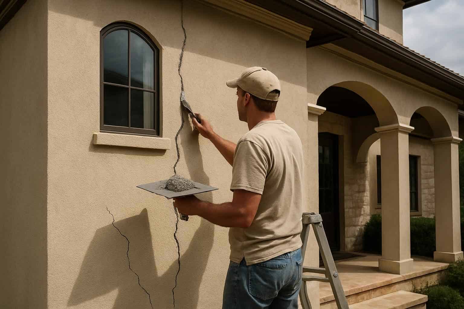 Stucco Crack Repair Service in Kerrville TX