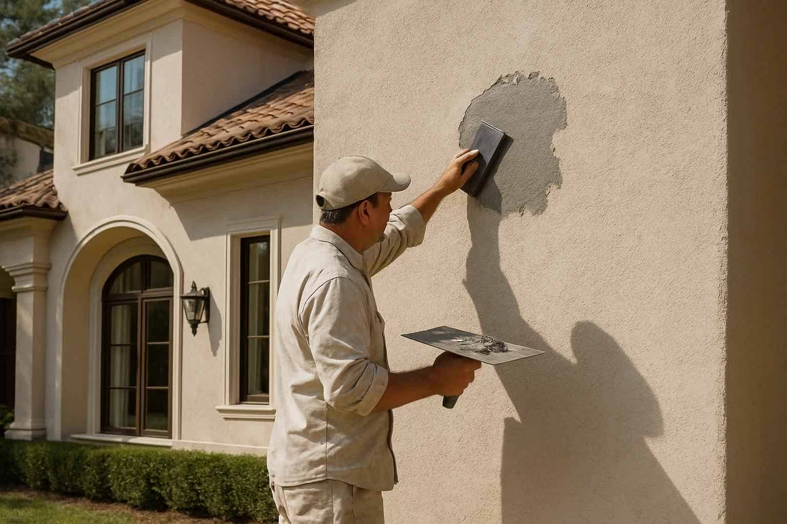 Stucco Patch Service in Johnson City TX
