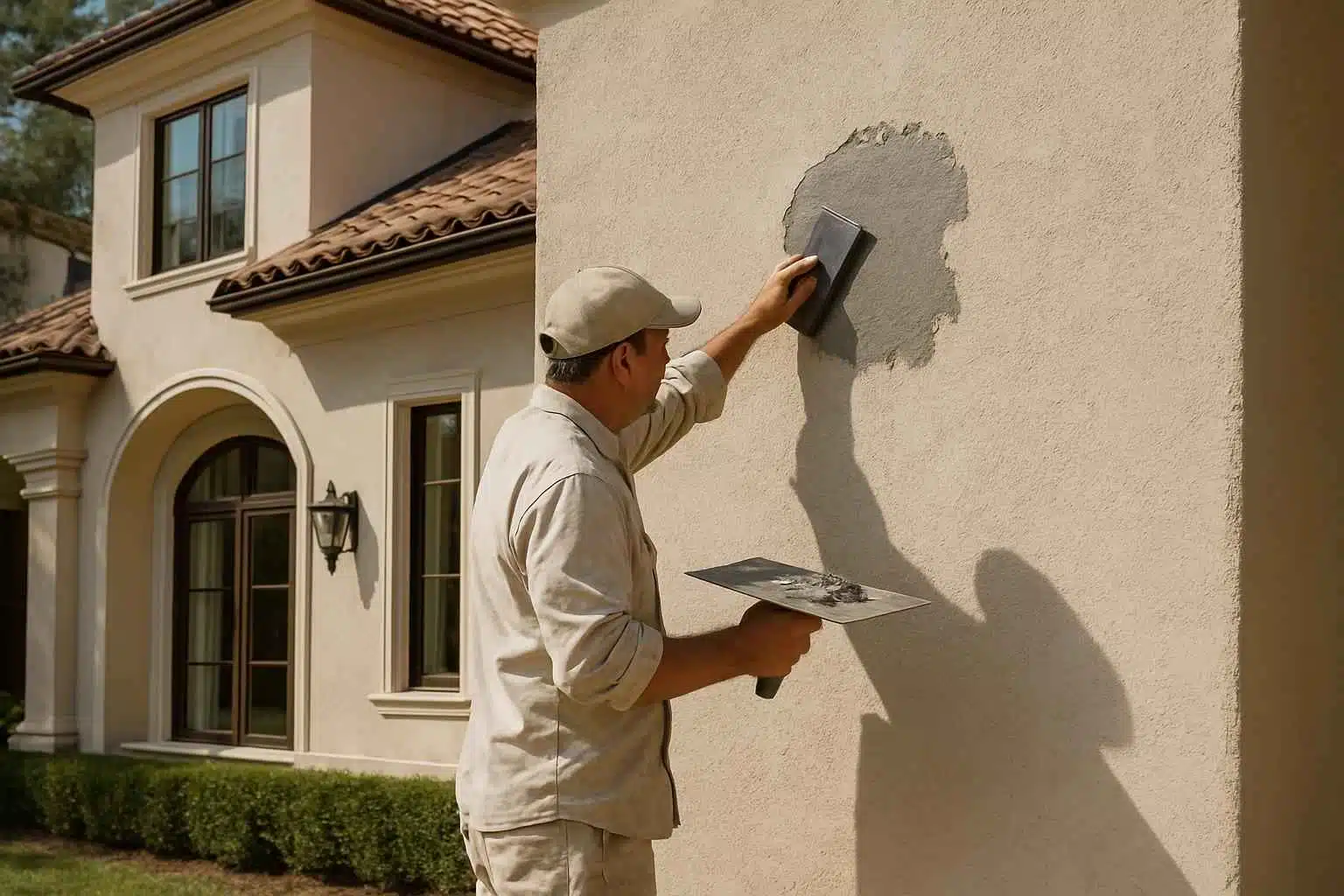 Stucco Repair Contractor In Johnson City TX Stucco Patch Service in Johnson City TX