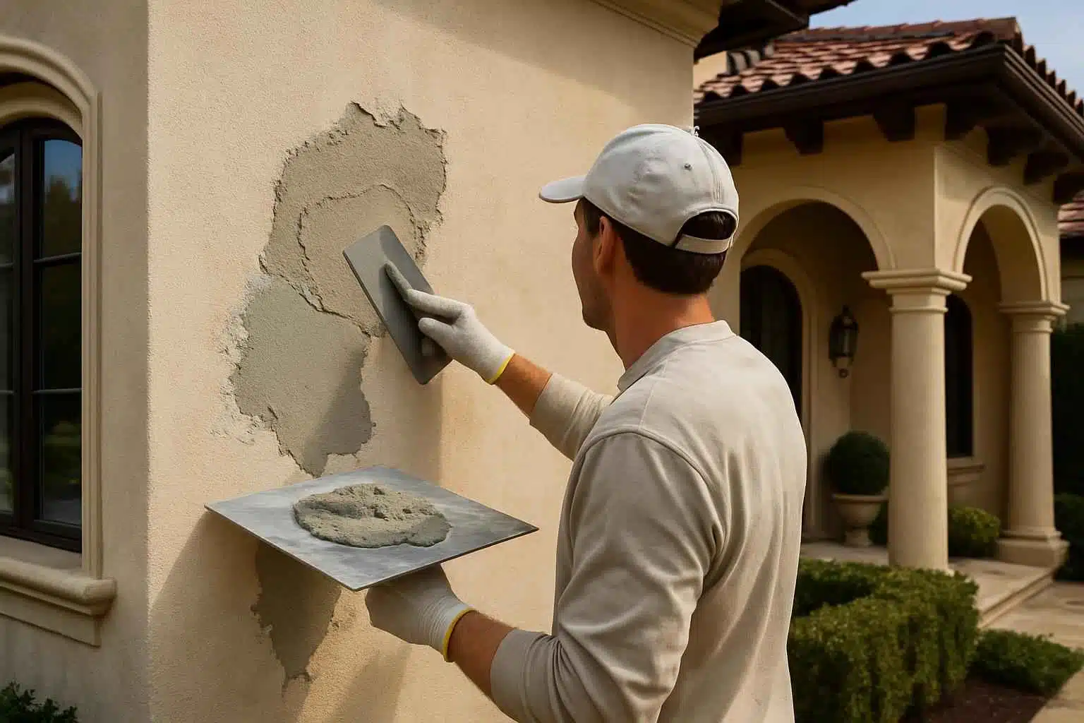 Stucco Repair Contractor In Sisterdale TX Stucco Patch Service in Sisterdale TX