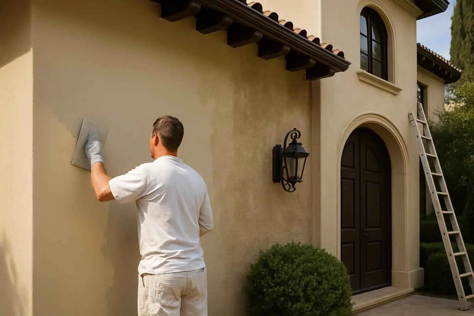 Stucco Repair Contractor In Johnson City TX Stucco Recoat Service in Johnson City TX