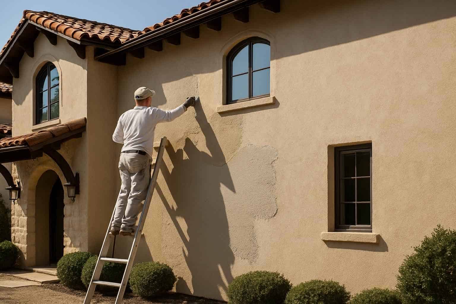 Stucco Repair Contractor In Sisterdale TX Stucco Recoat Service in Sisterdale TX