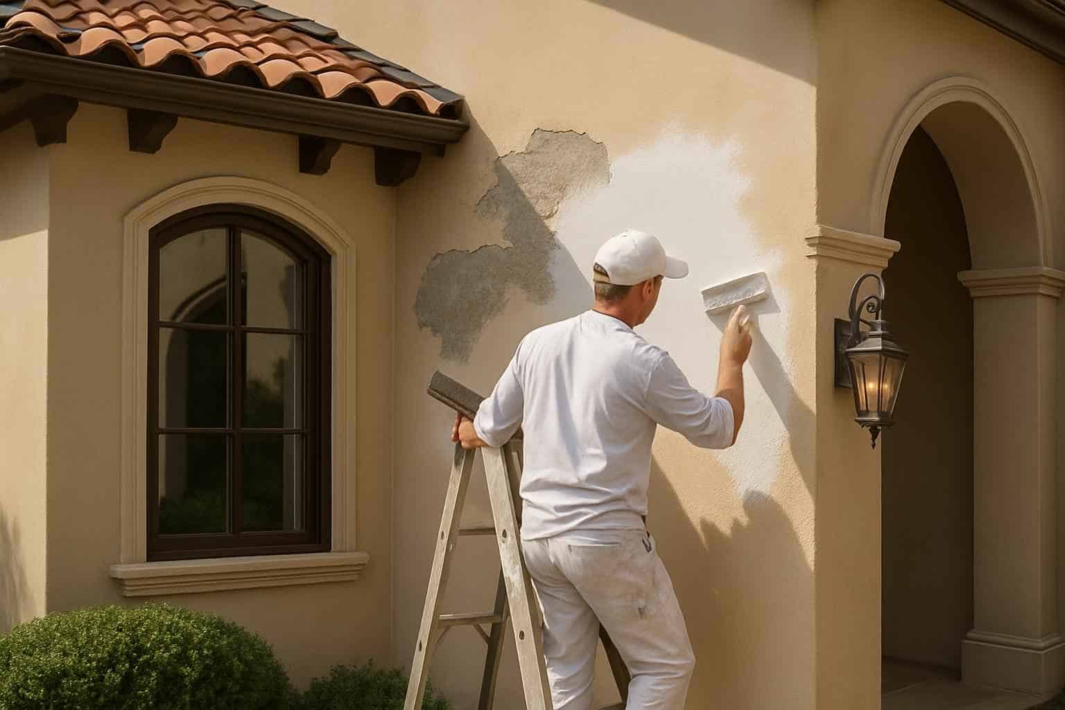 Stucco Repair Paint Service in Blanco TX