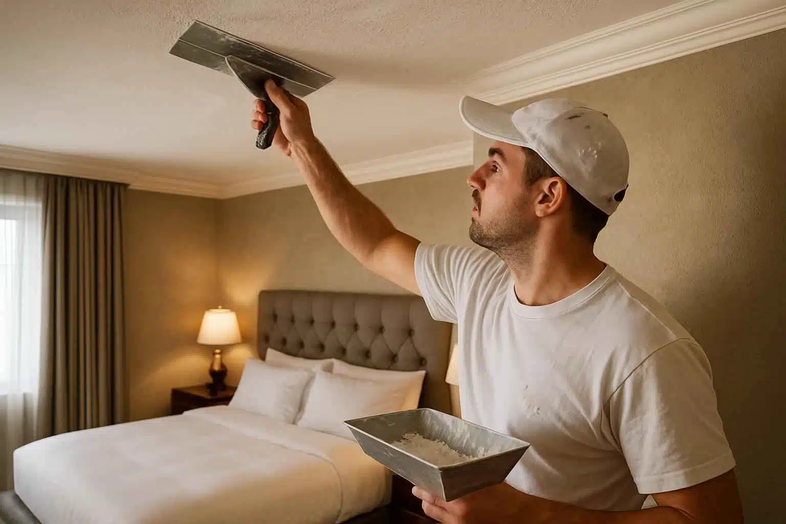 Tape Bed Texture Service in Center Point TX