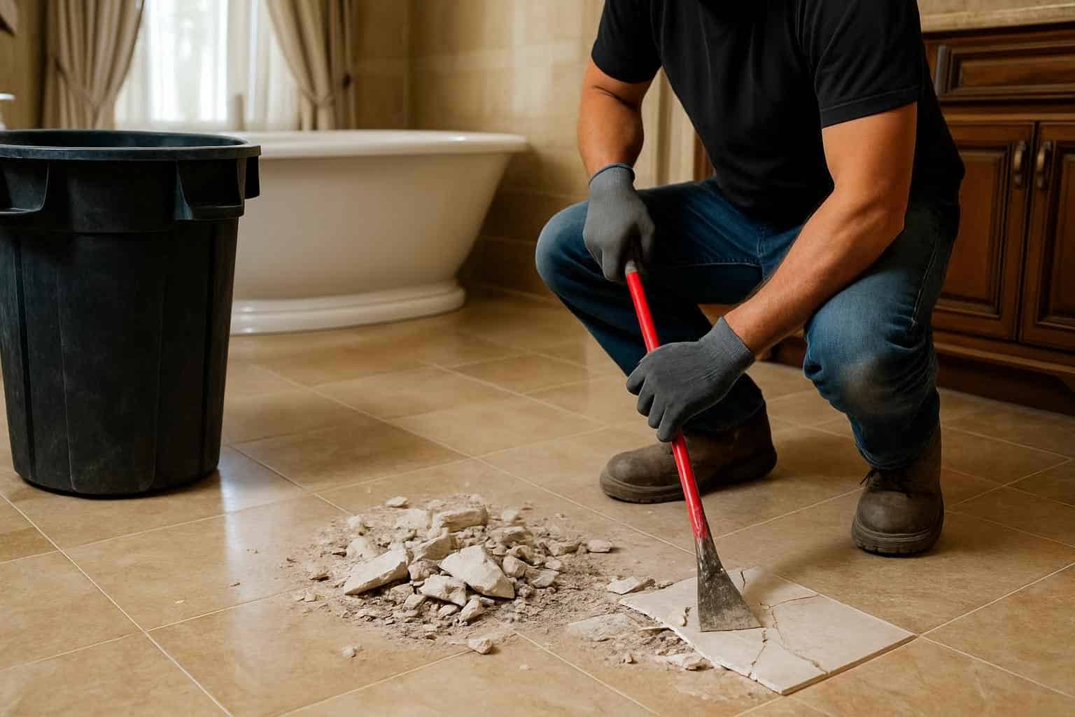 Tile Demolition Prep Service in Ingram TX