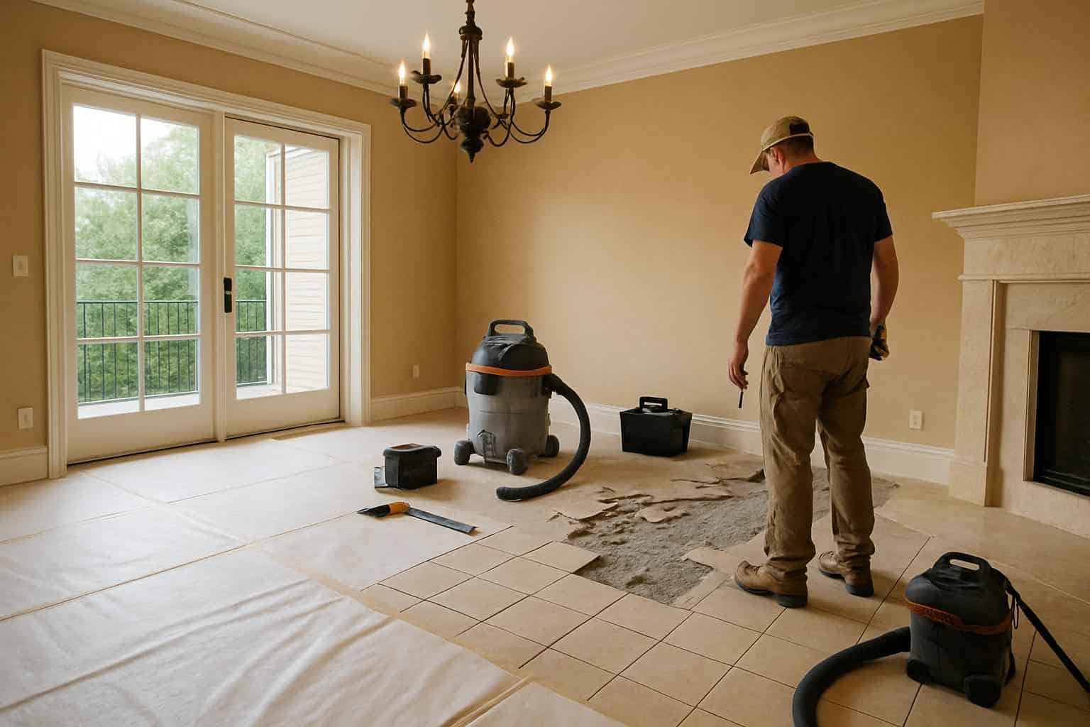 Tile Demolition Prep Service in Johnson City TX