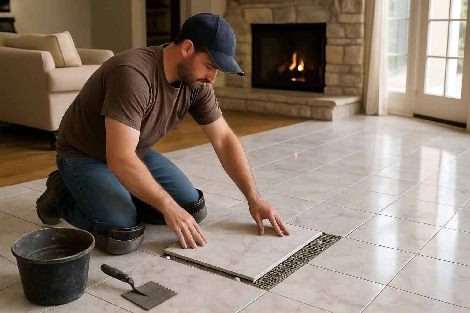 Tile Flooring Installer in Ingram TX