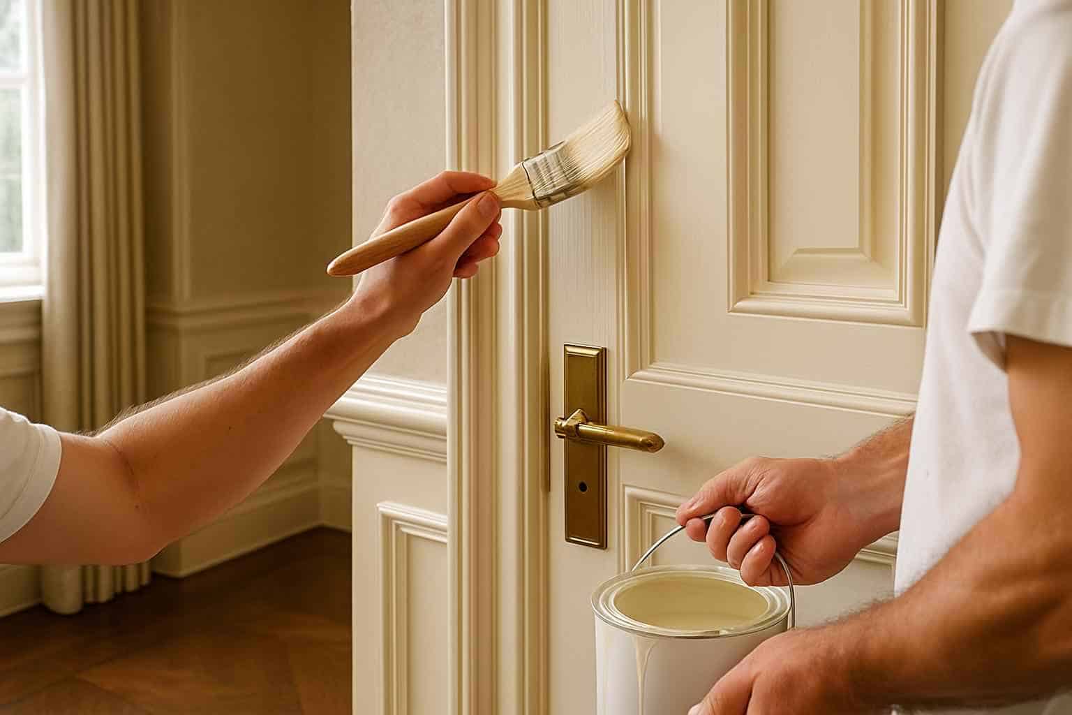 Trim Door Painting Service in Ingram TX