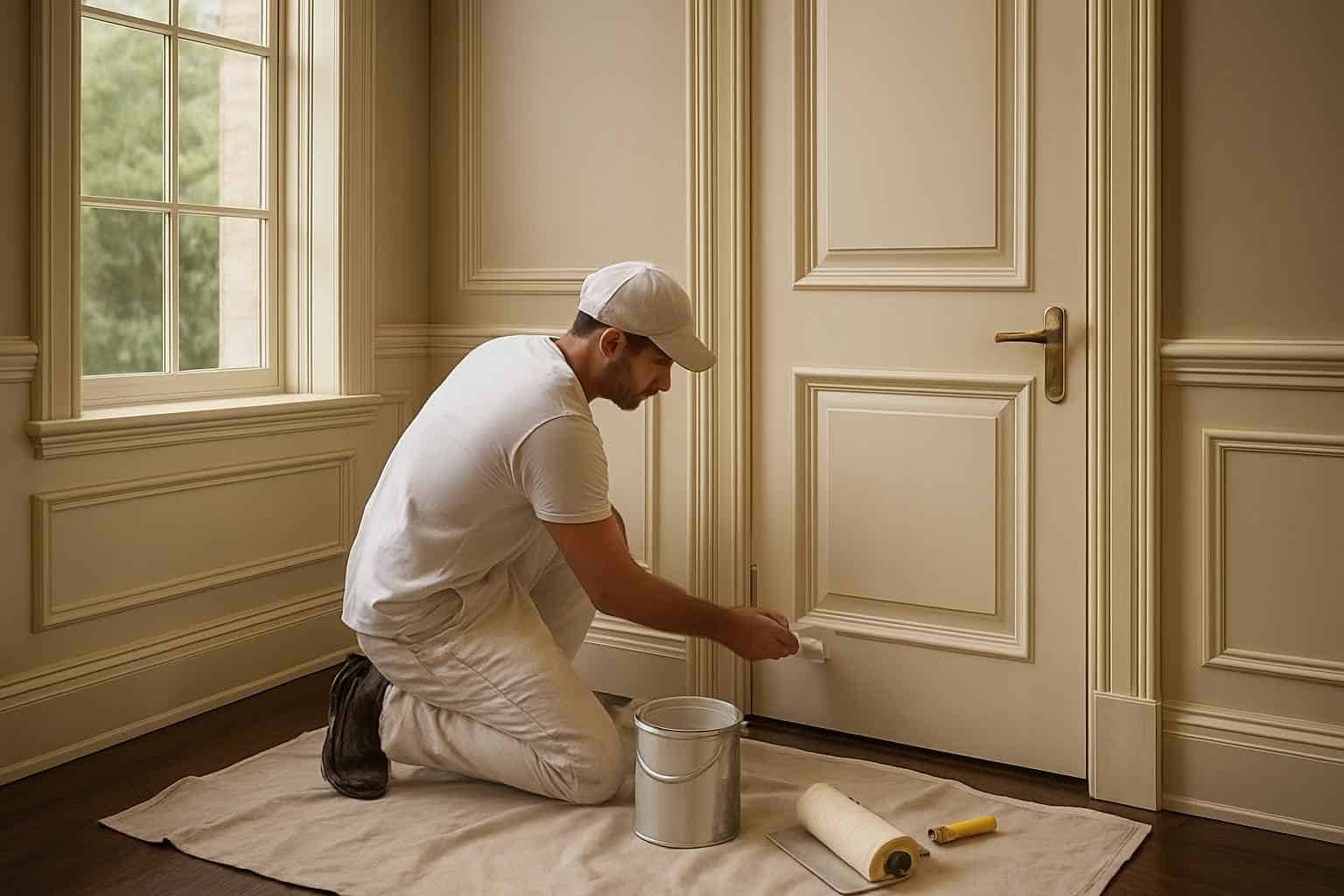 Trim Door Painting Service in Johnson City TX