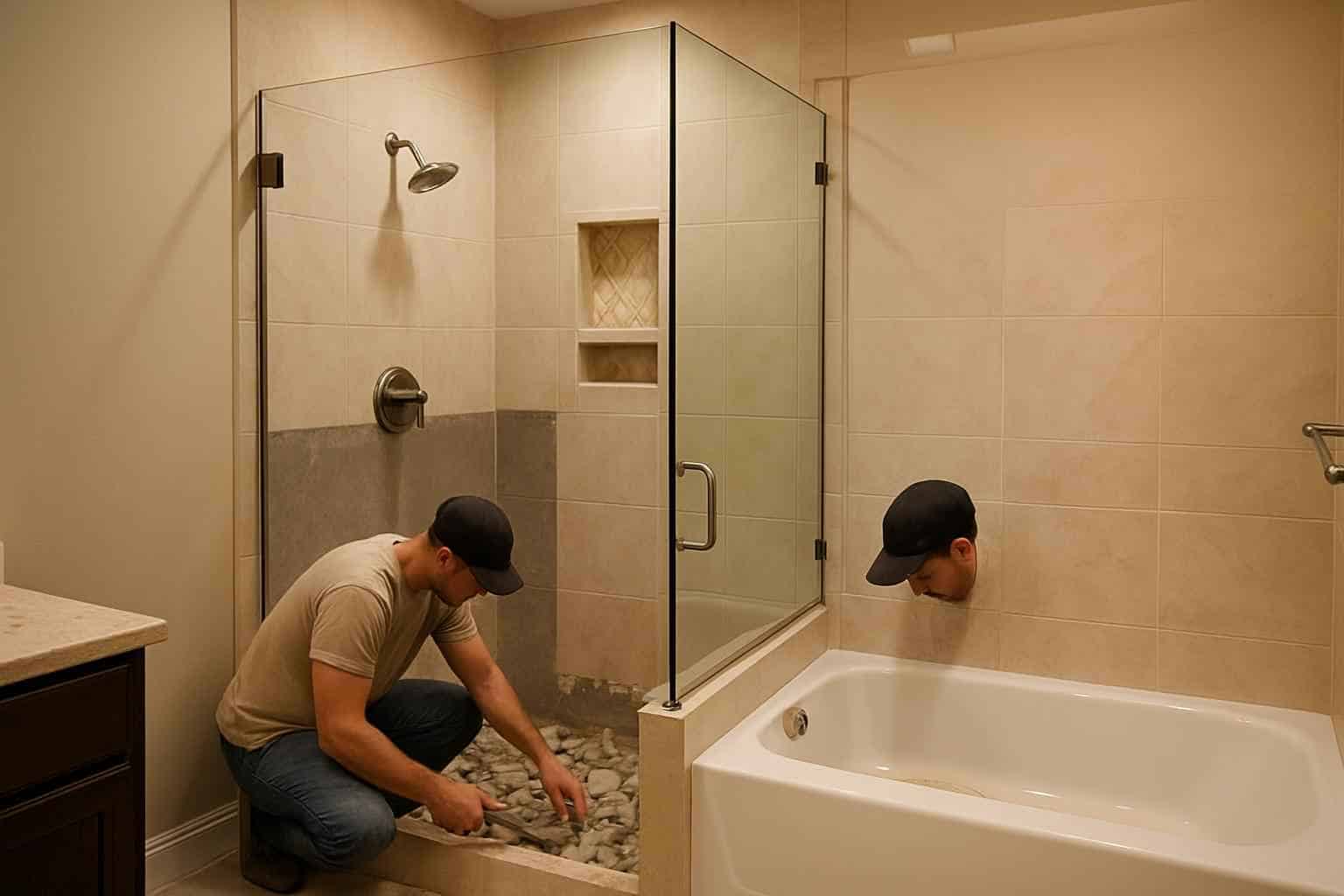 Bathroom Remodeling Contractor In Blanco TX Tub to Shower Conversion Service in Blanco TX