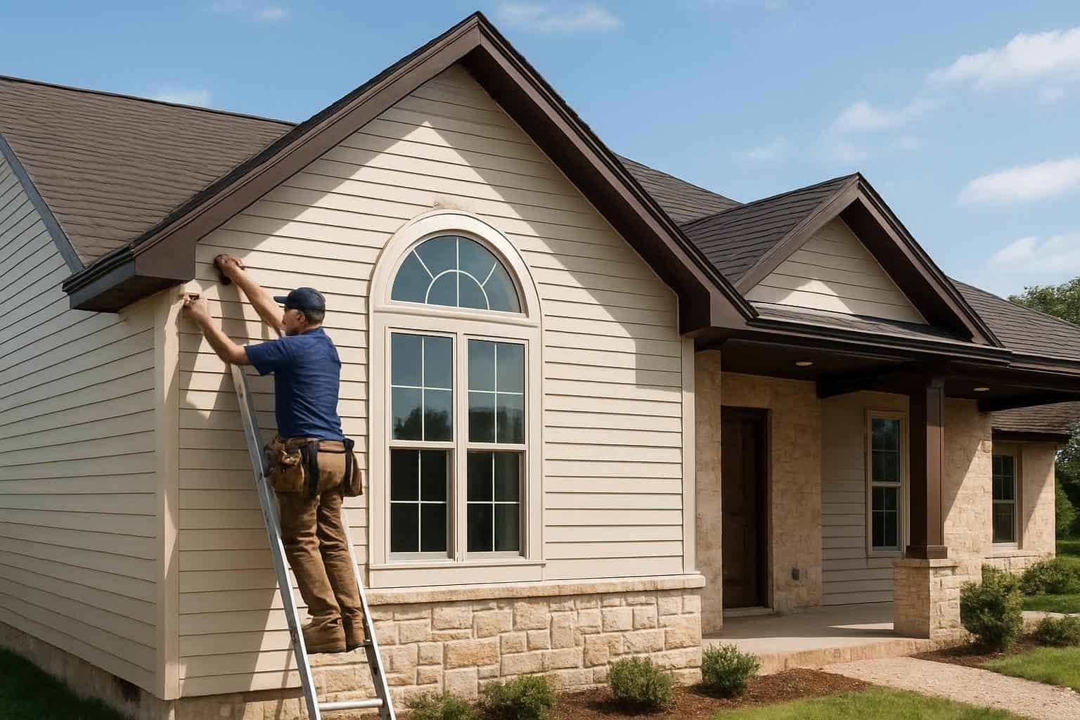 Vinyl Siding Installer in Sisterdale TX