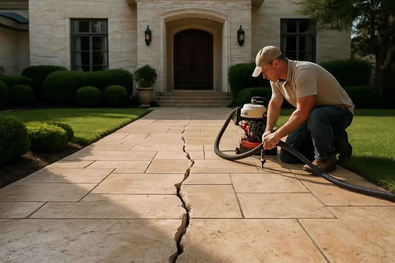 Path Walkway Contractor In Blanco TX Walkway Repair Leveling Service in Blanco TX