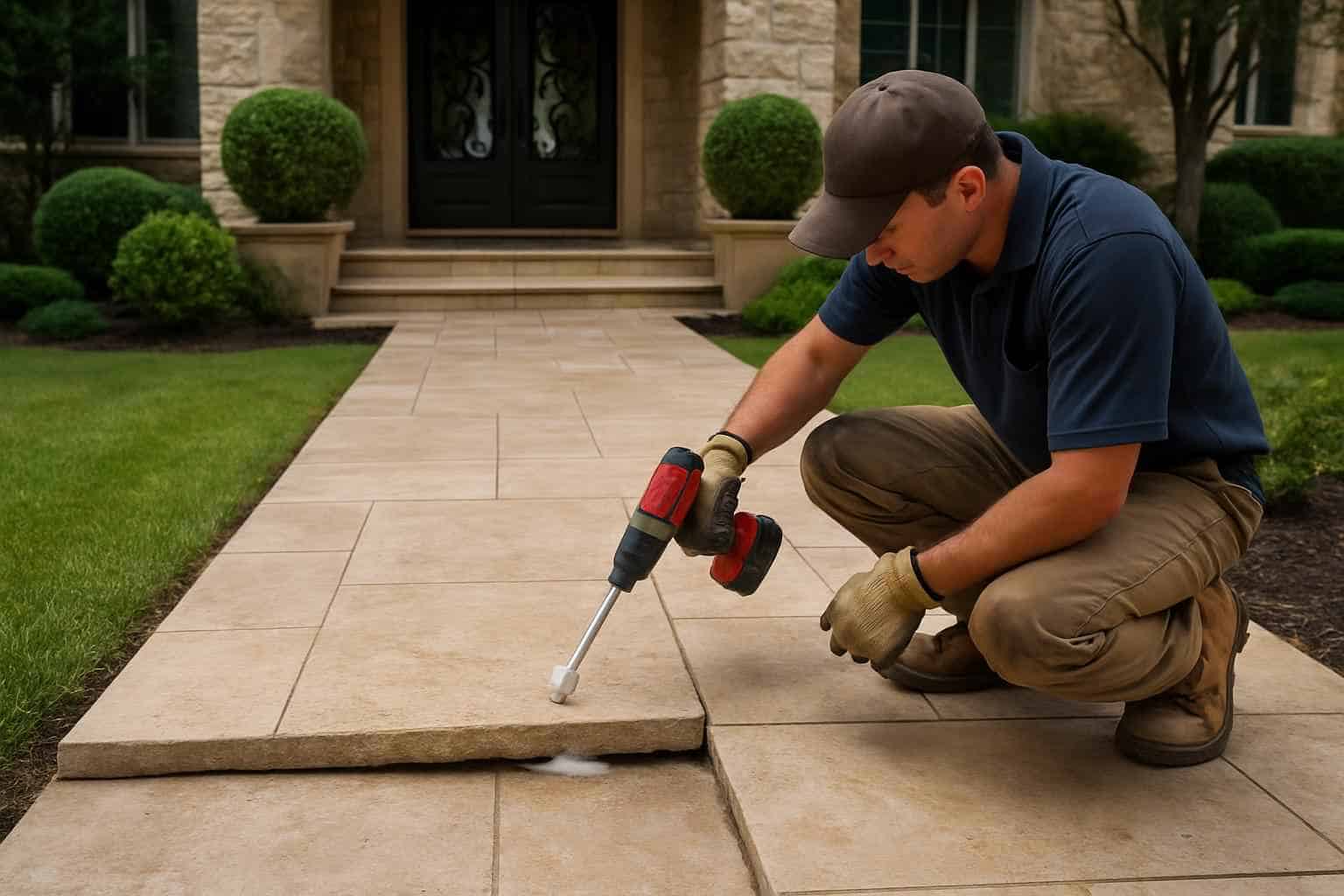 Path Walkway Contractor In Sisterdale TX Walkway Repair Leveling Service in Sisterdale TX