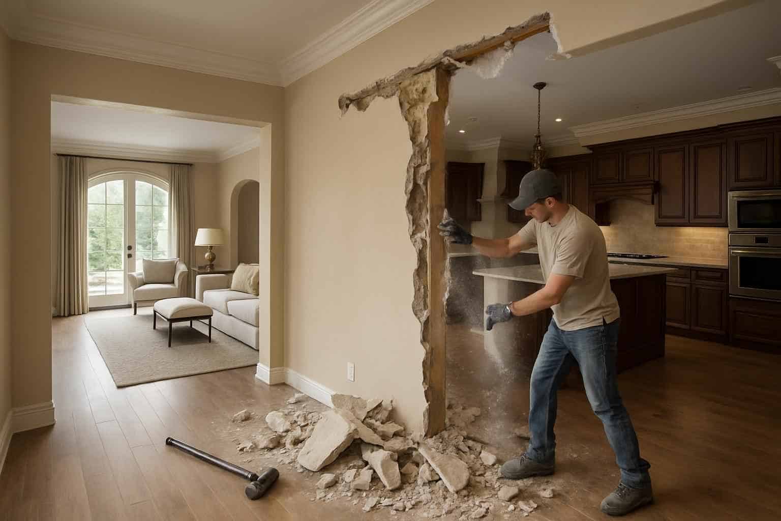 Wall Removal Service in Waring TX