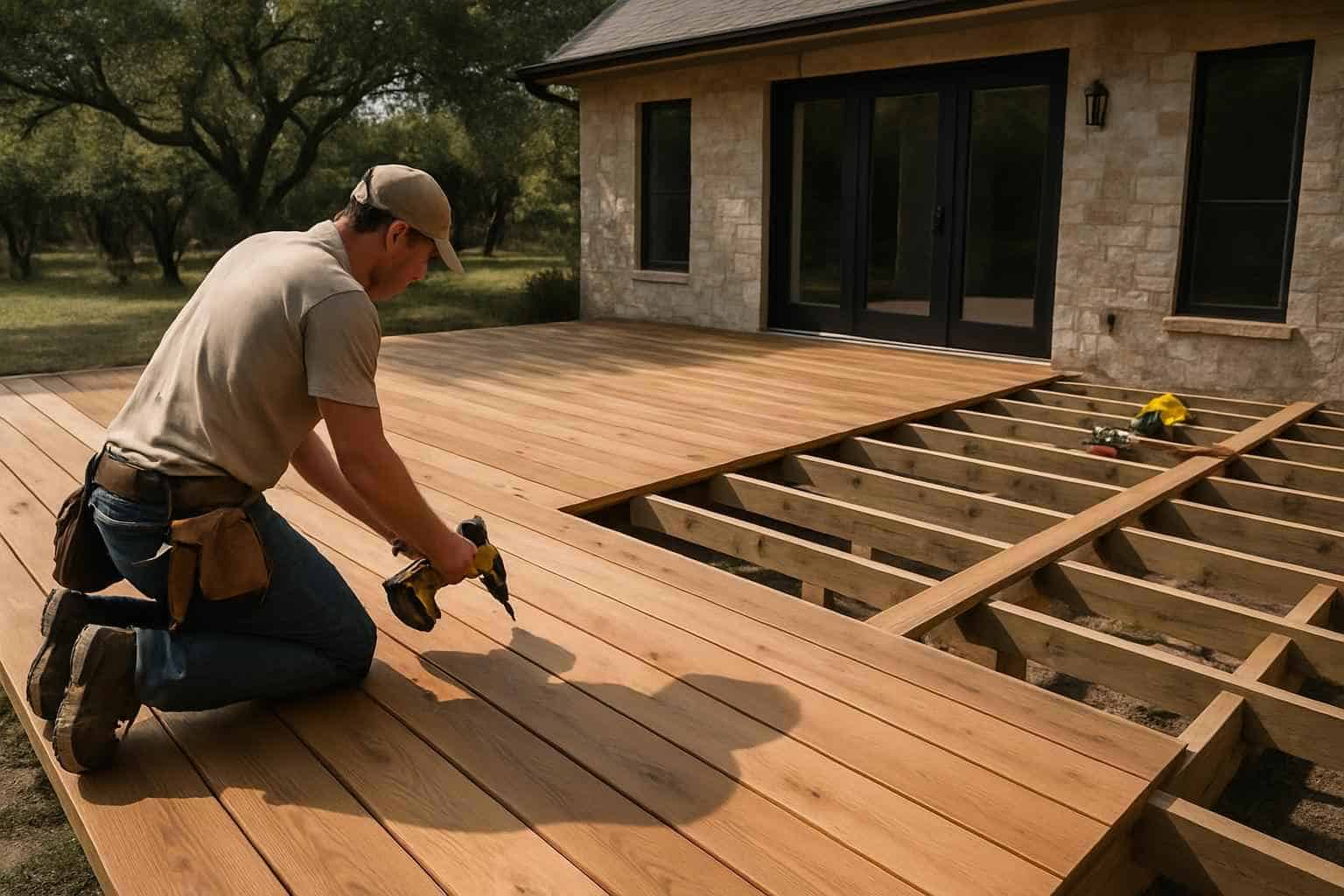 Deck Construction Contractor In Blanco TX Wood Deck Builder in Blanco TX
