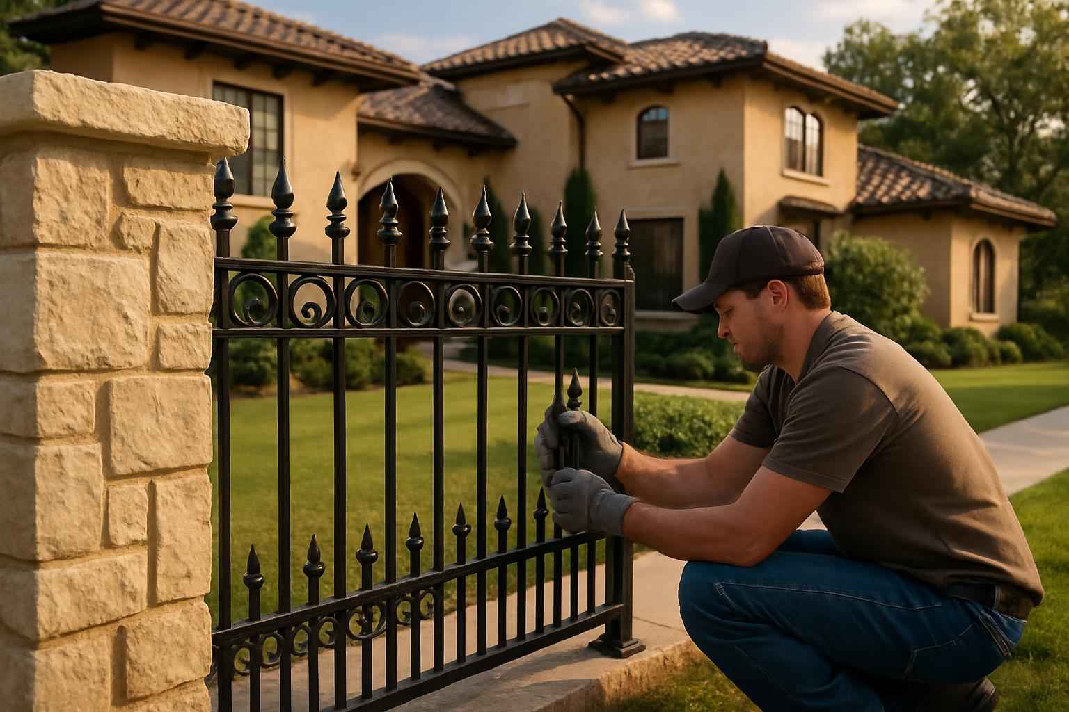 Wrought Iron Fence Installer in Camp Verde TX