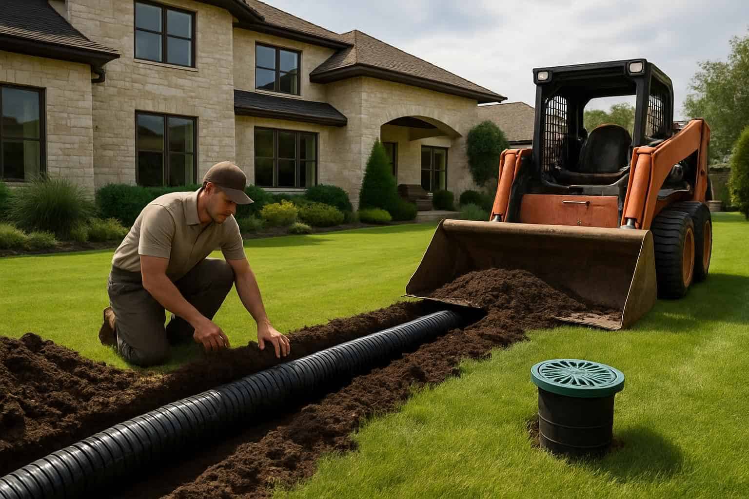 Yard Drainage Company in Sisterdale TX