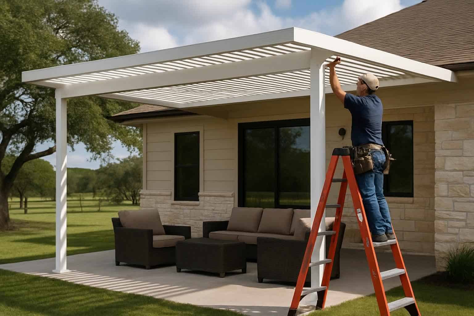 Patio Cover Installation Contractor In Hunt TX Aluminum Patio Cover Installer in Hunt TX