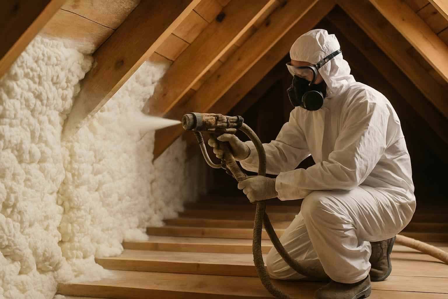 Attic Spray Foam Installer in Kendalia TX