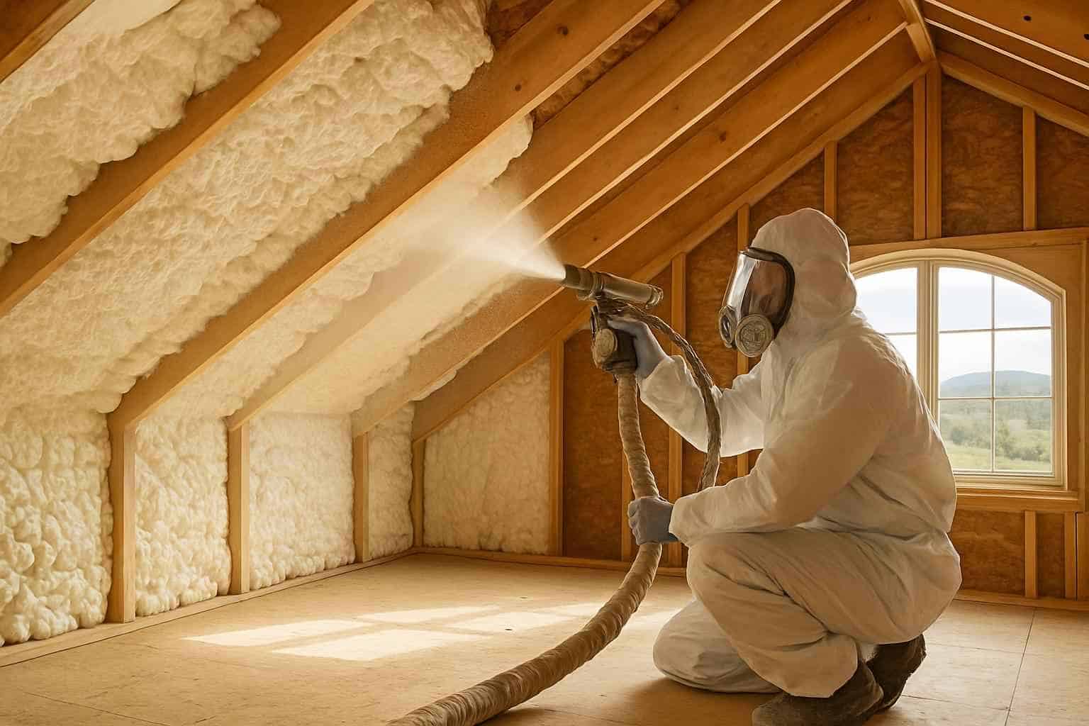 Spray Foam Insulation Contractor In Round Mountain TX Attic Spray Foam Installer in Round Mountain TX