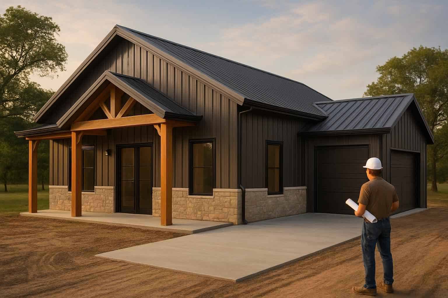 Metal Building Construction Contractor In Cypress Mill TX Barndominium Builder Service in Cypress Mill TX